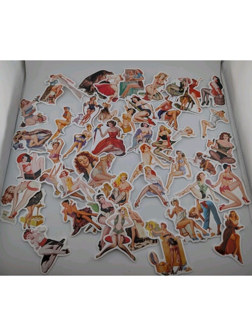 Pin Up Girl Stickers Pack Of 50 Pin-up Girls Sticker